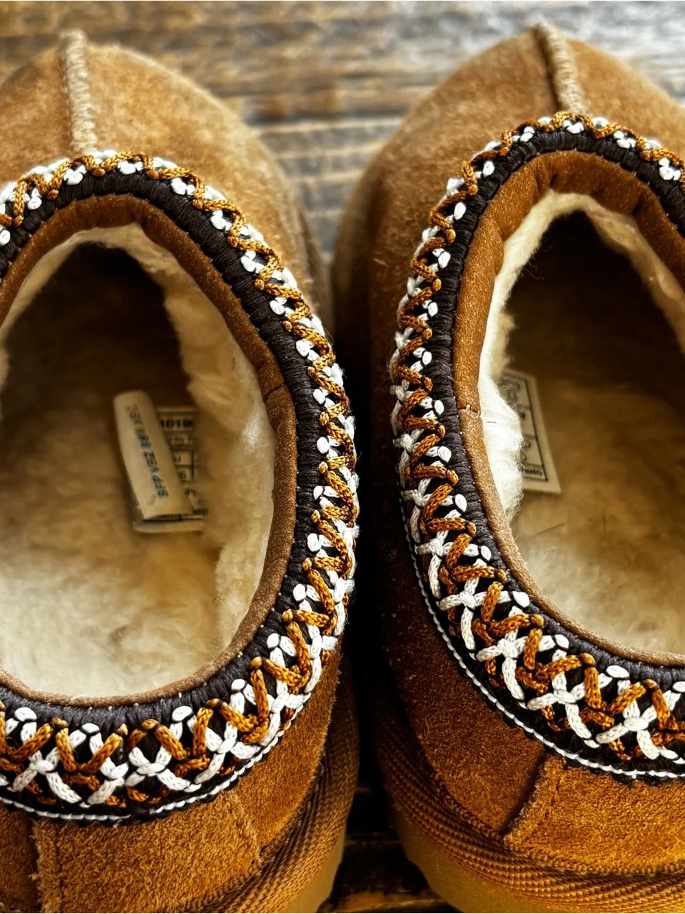 Ugg Tasman II Chestnut Toddler Size 7T Suede Clog